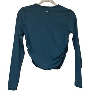 All It Takes Ribbed Nulu Long-Sleeve Shirt - Jasper Green - Size 6